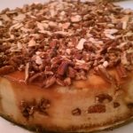 Praline Pecan with Almonds Cheesecake