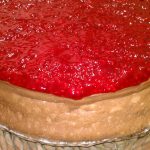 Raspberry Glaze Cheesecake